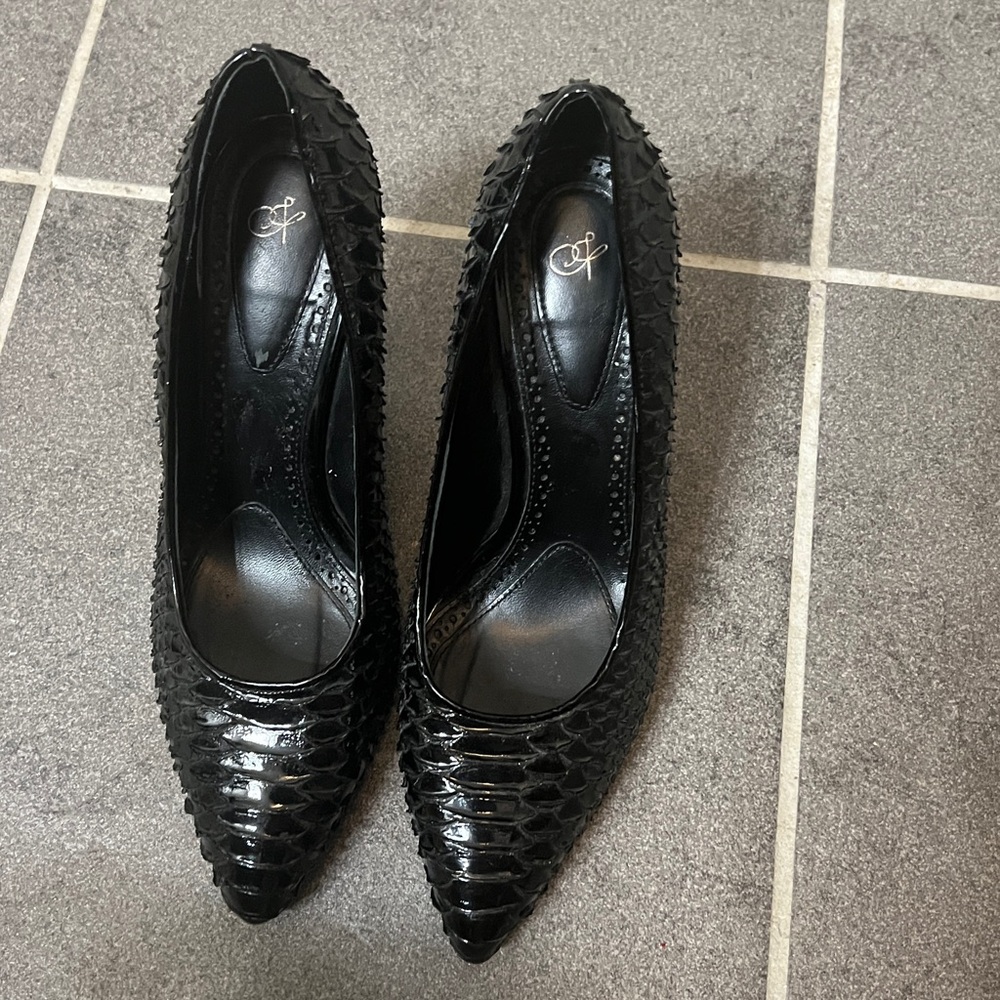 Proenza Schouler Women’s Shoes Python Snakeskin L… - image 4